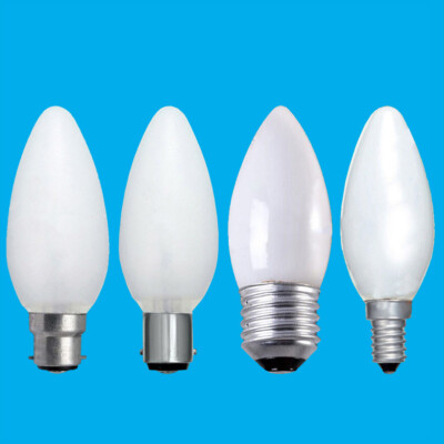 6x Opal Candle Dimmable Standard Light Bulbs 25W 40W 60W BC ES SBC SES Lamps