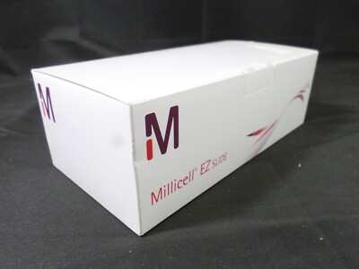 MILLIPORE Millicell 4-Well Glass Chamber Sterile EZ Slide PEZGS0416 (16/Pack)