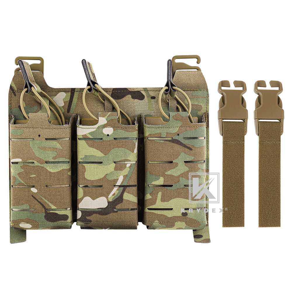 KRYDEX Tactical KTAR Front Flap 5.56 Triple Mag Pouch Placard for