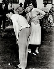 1952 KATHARINE HEPBURN & BABE ZAHARIAS Golfing Classic Retro Poster Photo 24x36
