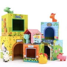 Jar Melo Stacking Cubes Developmental Toys 18 Month