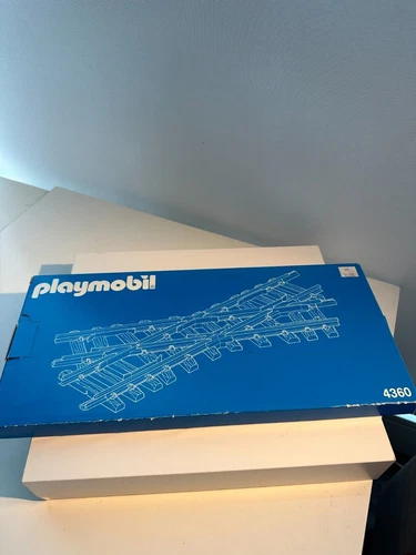 Vintage Playmobil 4360 30 degree Track Crossing Brand New in Box