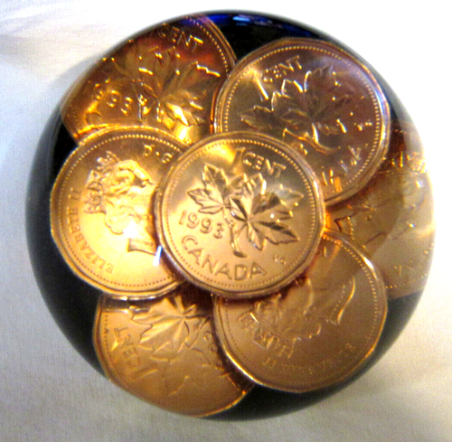 Paper Weight Canada Coins 1993