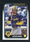 Jackson Chourio 2024 Topps Update VINTAGE STOCK ROOKIE DEBUT RC #/99 SP RARE