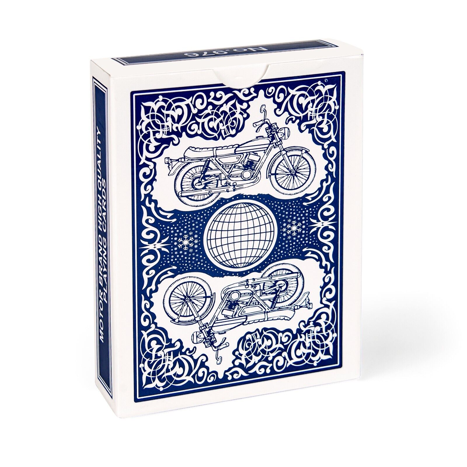  Single Blue Deck Standard Playing Cards (Wide Size, Regular  Index) : Toys & Games