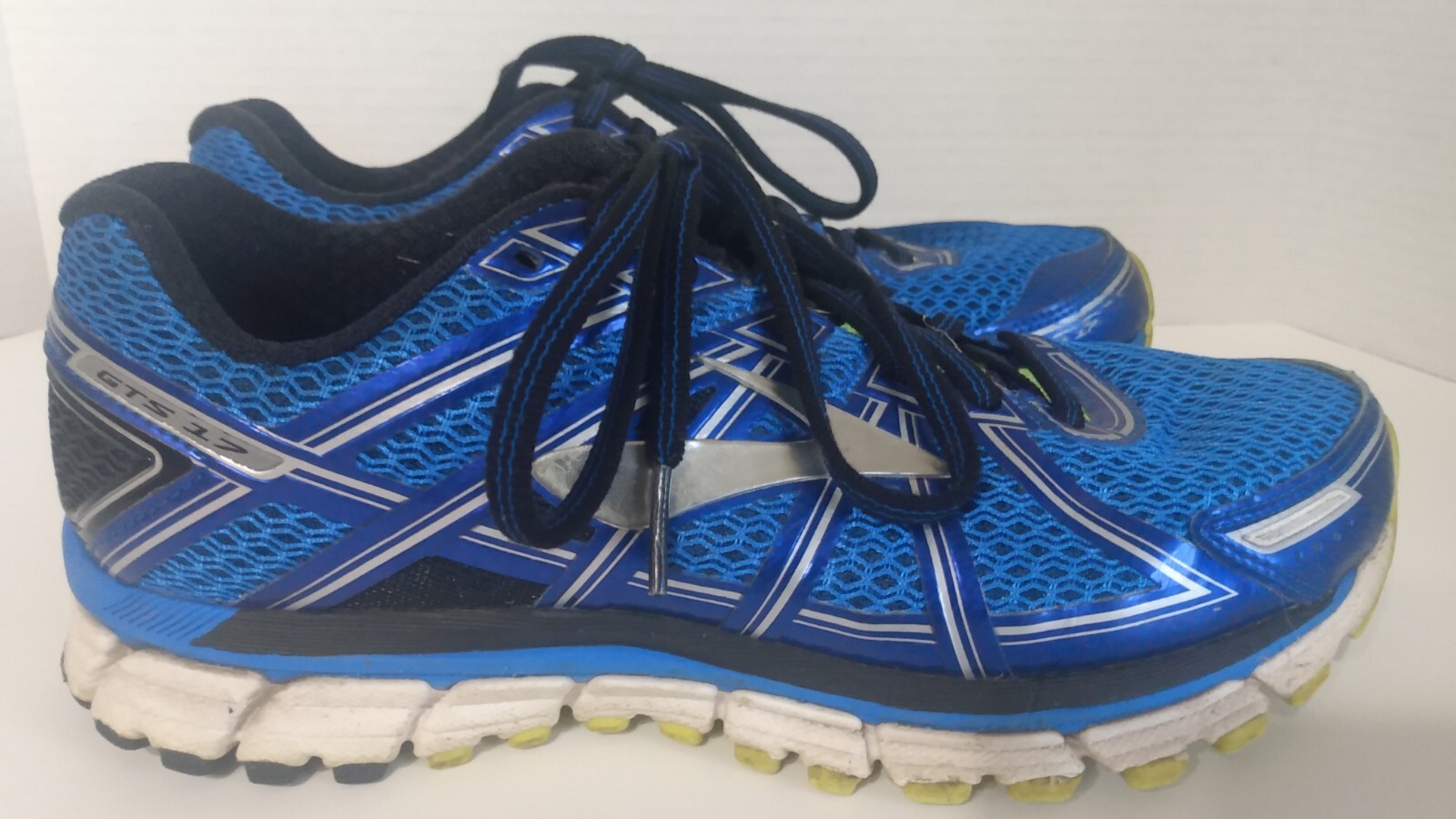 Brooks Adrenaline GTS 17 Blue Running Shoes Mens 8 D Gem