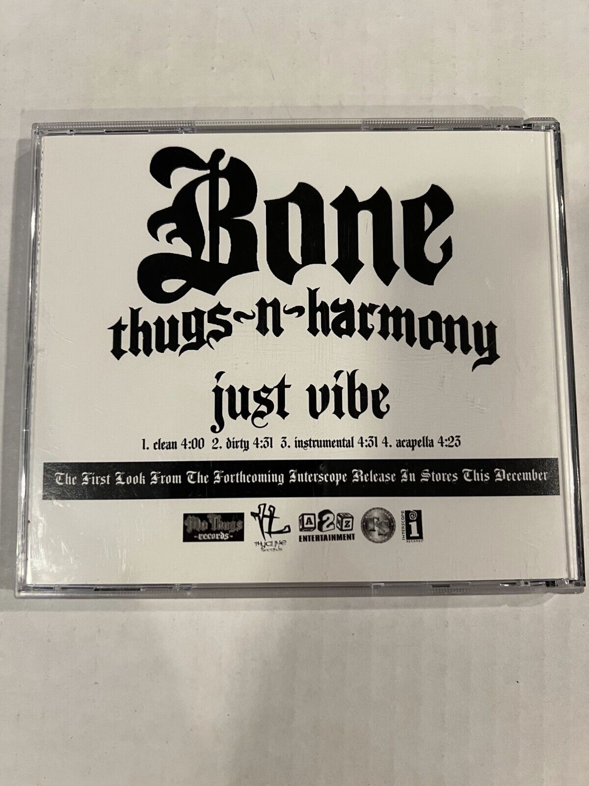 Bone Thugs-N-Harmony – Just Vibe Promo CD