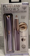 Finishing Touch Flawless Brows 18K GOLD PLATED, Never Opened! Precision Trim