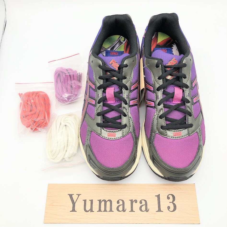 Kith × Marvel Super Villains × Asics Gel-1130 Magneto 1203A662-500 