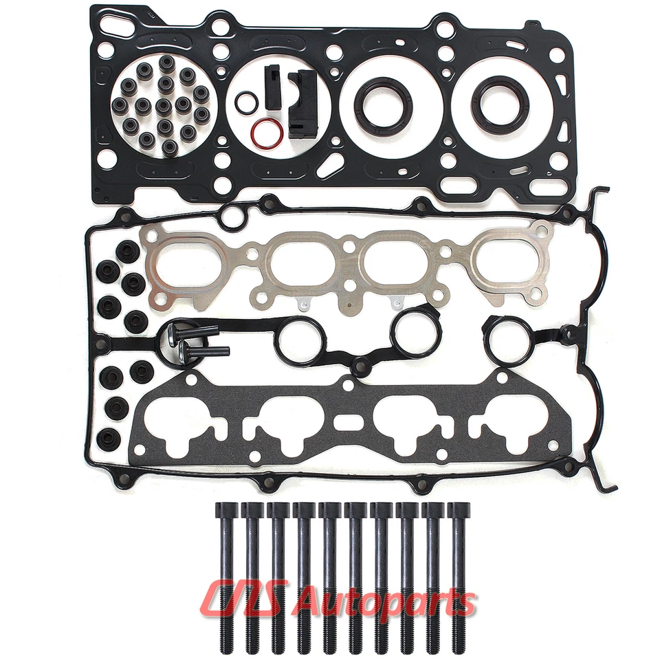 Head Gasket Set Timing Belt Kit Fit 00-03 Mazda 626 Progete 2.0 DOHC 16V FS - Изображение 2 из 4