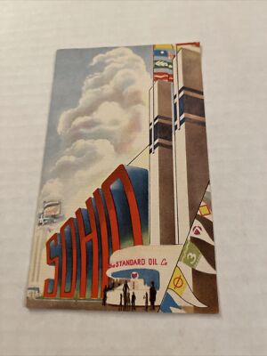 Vintage SOHIO Standard Oil Company Ohio Exhibit Postcard MA1