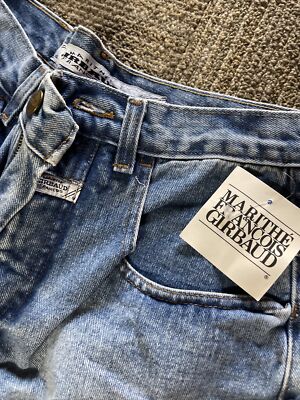 new old stock 1990 MARITHE FRANCOIS GIRBAUD Womens Jeans Size 5/6