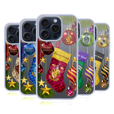 PERSONALISED HARRY POTTER CHRISTMAS ORNAMENTS GEL HANDYHÜLLE APPLE iPHONE HANDYS