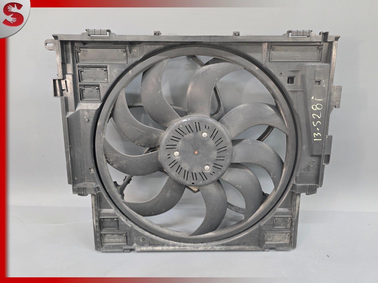 2012 13 14 BMW 5 Series F10 Radiator Fan Assembly 5020657 for sale 