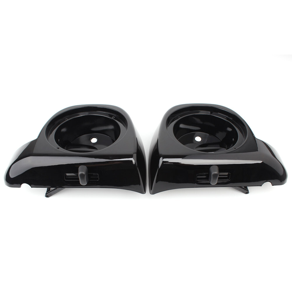 6.5" Speaker Pods Boxes Lower Vented Fairing Fit for Harley Touring Street Glide