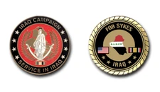 FOB Sykes Iraq Service Challenge Coin