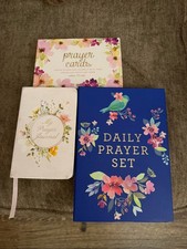 Floral Daily Planner Notebook Set w Pens & Stickers Organizer Journal