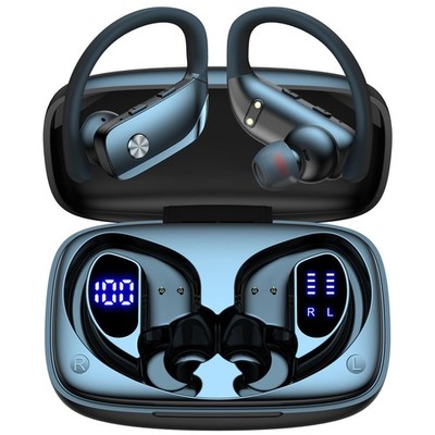 Ear Buds Wireless Earbuds Bluetooth Headphones with 80H Playtime LED Display ...