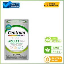 Centrum Silver Mens 50 Plus Multivitamin With Vitamin B D3, 125 Count