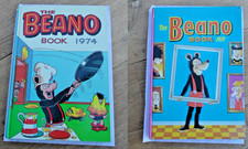 Vintage Beano Annual 1974 Very Good Condition + 1971 Beano Reasonable Condition