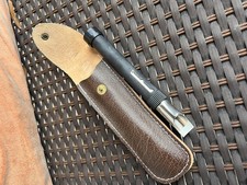 Vintage Made In Germany Unbranded Pocket Microscope 40 50 60 Power W/ Case