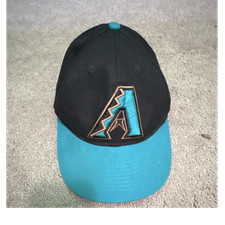 OC Sports Arizona Diamondbacks MLB youth Cap Cooperstown Collection Black Teal