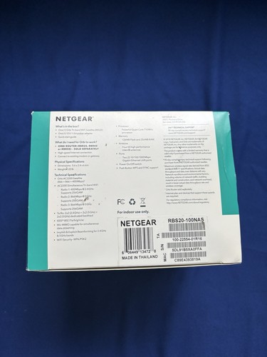NETGEAR Orbi RBS20 AC2200 Tri-Band Wi-Fi Coverage Whole Home Satellite - Picture 5 of 15