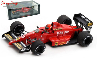 Spark Life L190 #39 Pre-Practice Monaco GP 1990 Bruno Giacomelli 1:43