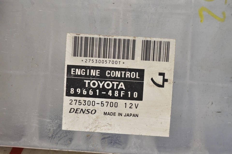 2009 09 Toyota Highlander 89661-48F10 Engine Control Module Unit Ecm H73 046 - Image 3 of 4