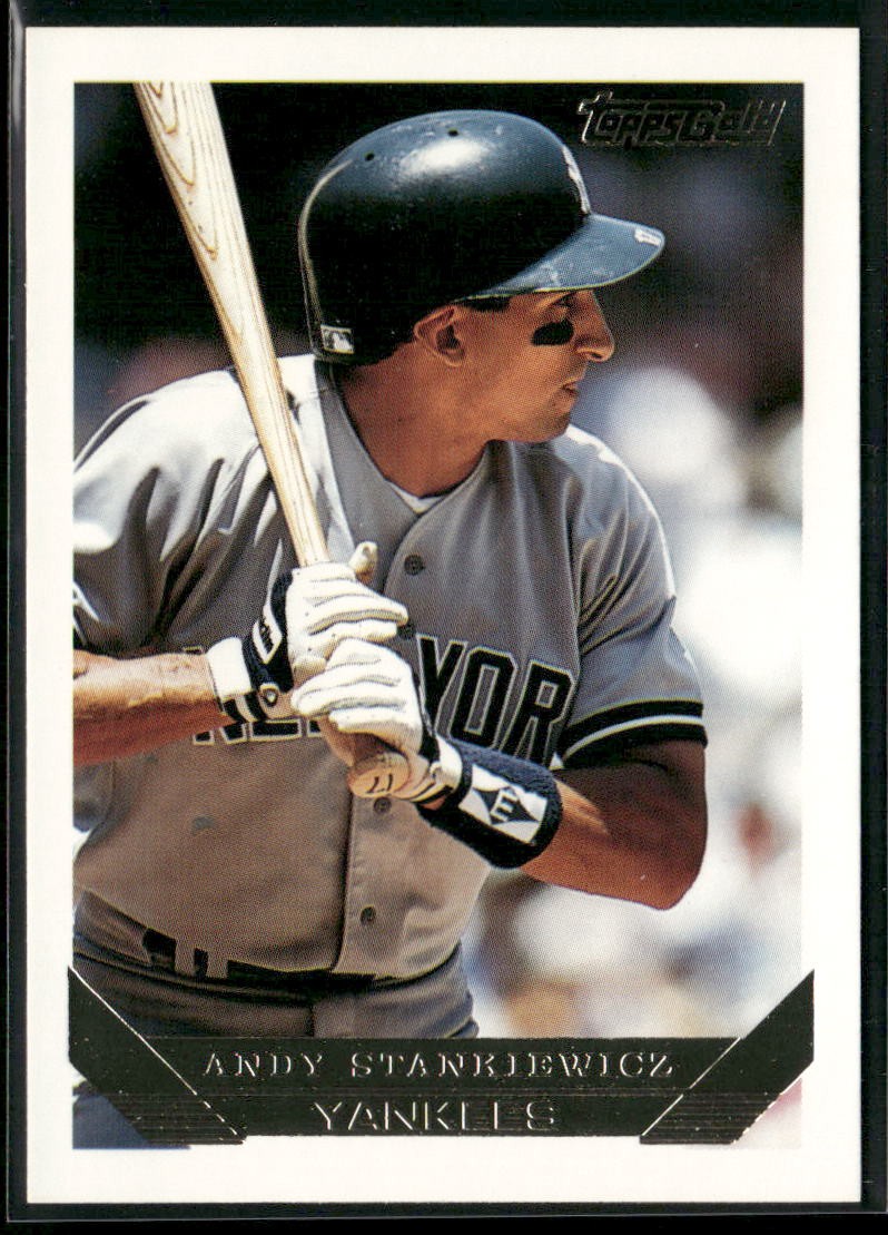 Andy Stankiewicz 1993 Topps Gold Baseball #348