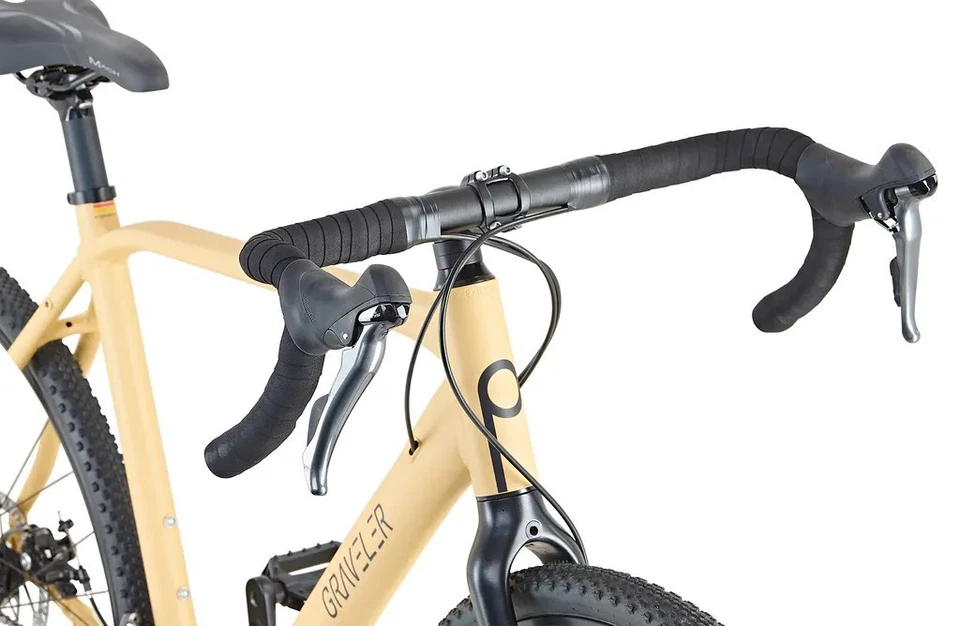 Prophete Gravelbike Graveler 28, Sandbeige/Schwarz - Bild 4 von 4