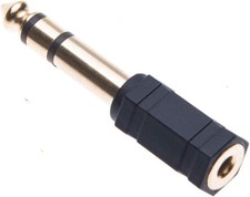 14 to 35mm Mini Headphone Jack Adapter