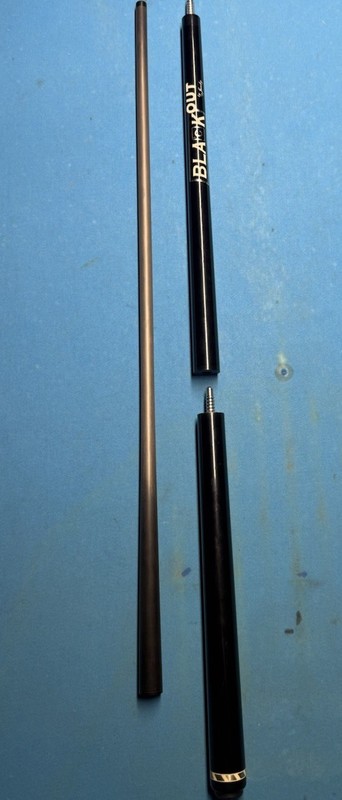 Jacoby BlackOut break/jump three-Piece Billiard Pool Cue Stick MPN V13112