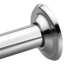 Moen 61-F Chrome Shower Rod Flange Set From The Donner Commercial Collection
