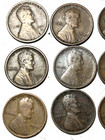 1909 - 1920 Circulated Lincoln Wheat Penny Cent Lot  24 Coins — photo 2