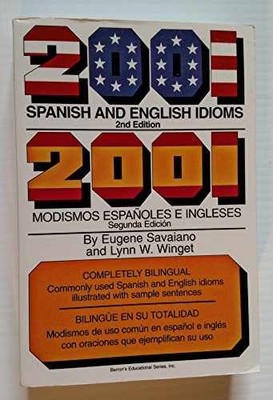 2001 Spanish and English - Paperback, by Savaiano Eugene; Winget - Very Good
