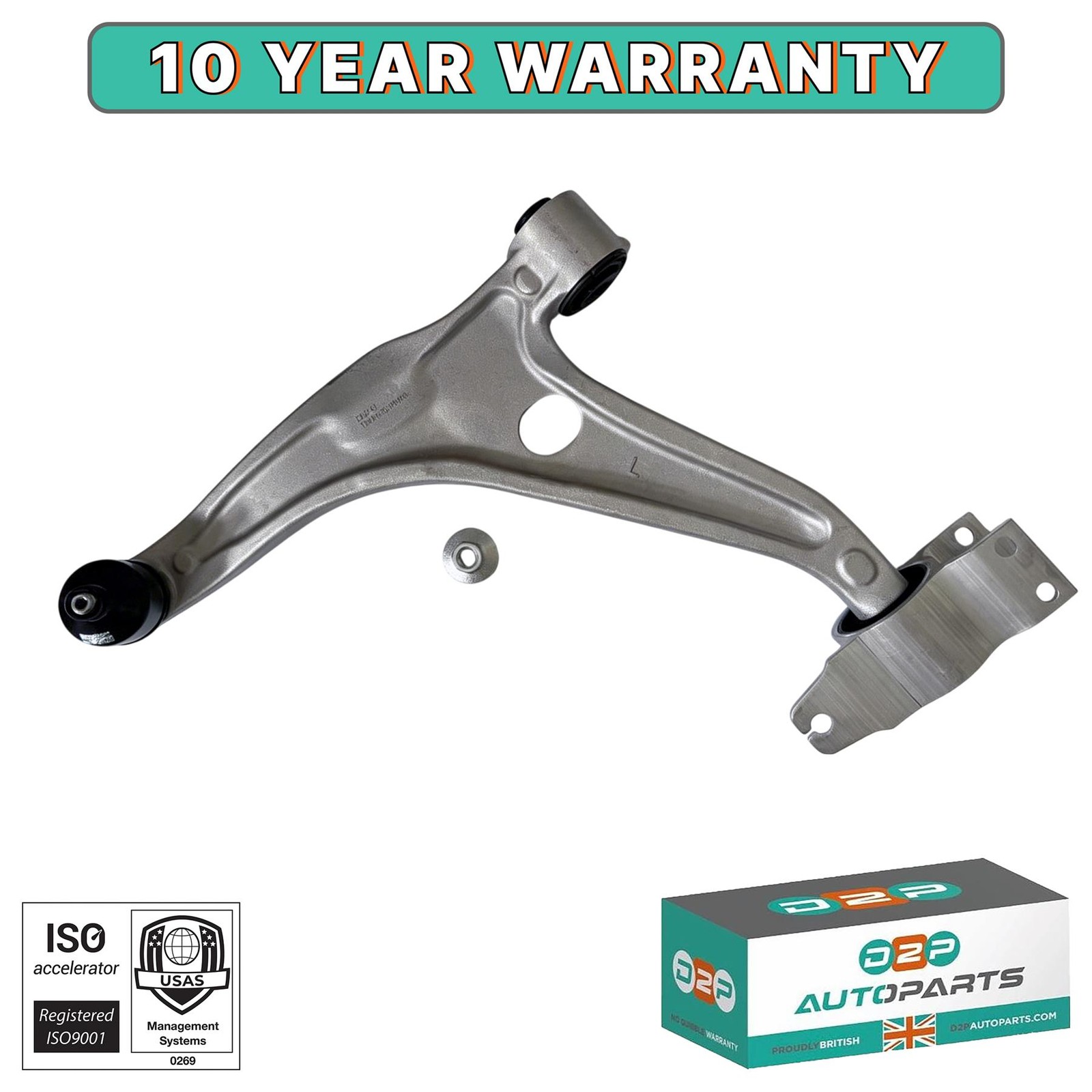 Suspension Wishbone Control Arm (Front Left Lower) A1183309500 FOR Mercedes CLA - Image 5