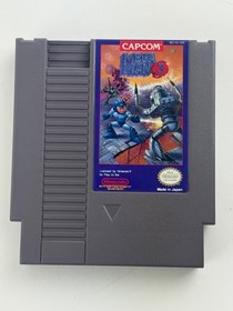 Mega Man 3 (Nintendo NES, 1990) CIB Complete w/ Protector, Manual & Box MINTY