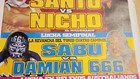 REY MYSTERIO JR SIGNED 2001 Lucha Libre POSTER SANTO SABU PSYCHOSIS WWE WCW AAA — photo 5