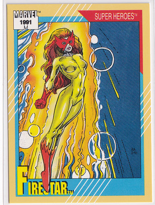 1991 Impel Marvel Universe II #32 Firestar