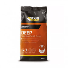 Sika 2kg Jetcem Grey Deep Rapid Repair Sand & Cement