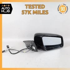 10-17 Mercedes W207 E350 E550 Right Rear View Door Mirror w/Blind Spot Camera