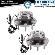 Front Wheel Hub Bearings Set For 2019-2024 Ram 2500 2019-2023 3500