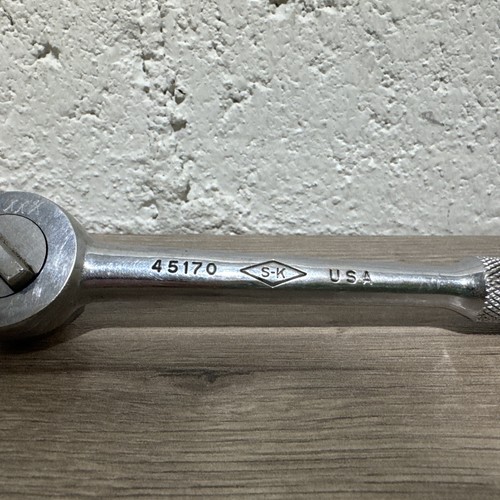 Vintage S-K Tools 3/8" Drive Ratchet 45170 SK Made in USA - Picture 4 of 4