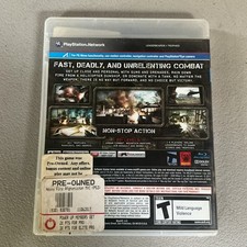 Heavy Fire: Afghanistan (Sony PlayStation 3, 2011) Game
