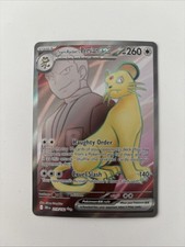 Team Rocket's Persian ex Ultra Rare SV10: Destined Rivals 219/182 NM
