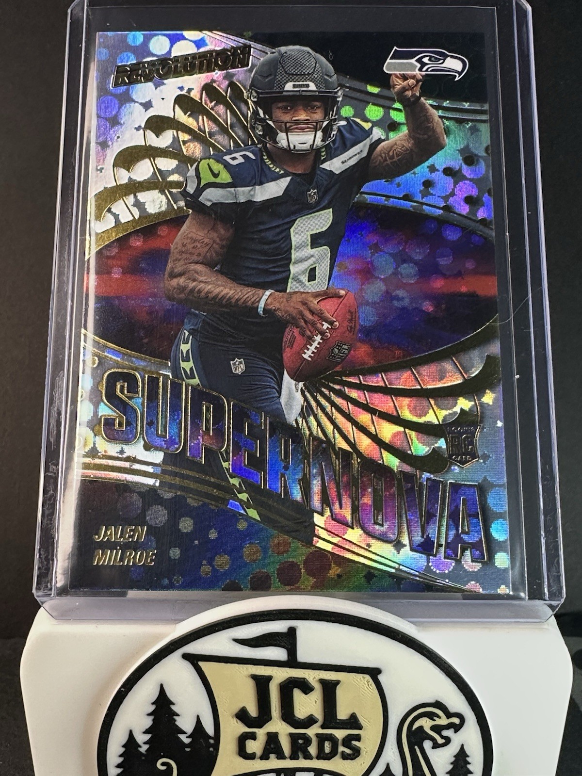 2025 Panini Revolution - Supernova Jalen Milroe #15 (RC)
