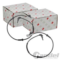 2X NK ABS-SENSOR Raddrehzahl Vorne Li+Re Passend FüR Chevrolet Trax Opel Mokka