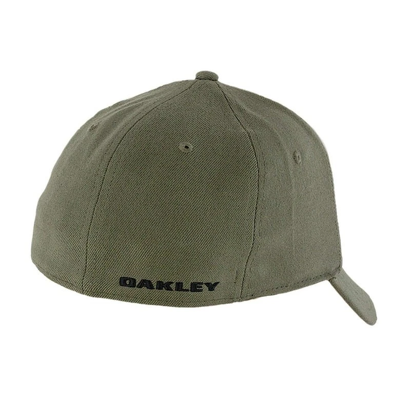Boné/chapéu Oakley Tincan contornado verde oliva com logotipo ícone camuflado G/XL - Imagem 2 de 4