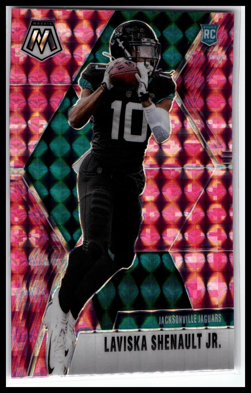 2020 Panini Mosaic #217 Laviska Shenault Jr. Prizm Camo Pink